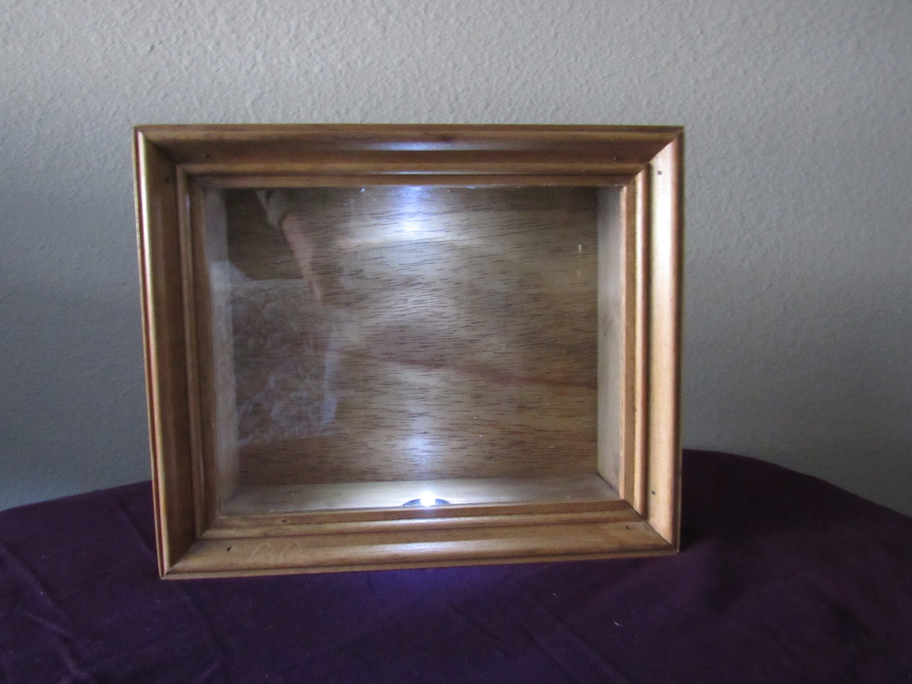 8 x 10 Shadow Box with LED light Etsy