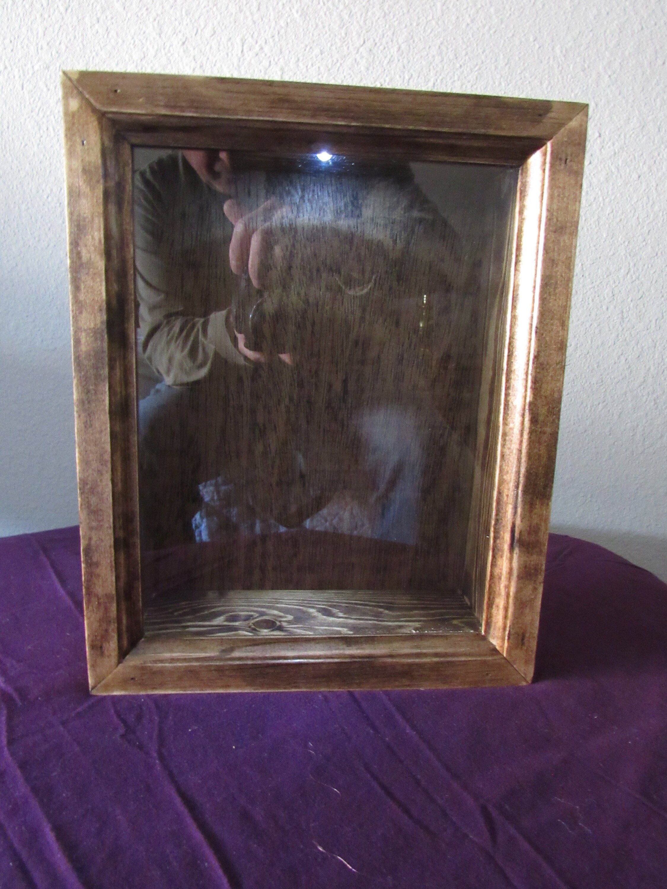 8.5 x 11 Shadow Box with LED light Etsy