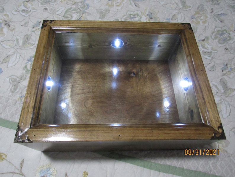 9 x 12 x 4.5 Shadow Box with LED lights 9 x 12 x 4.5 Shadow Box with LED lights
