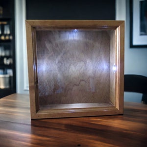 12 x 12 x 3.5&quot; deep Shadow Box with LED lights