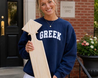 Graduation Cap Greek paddle