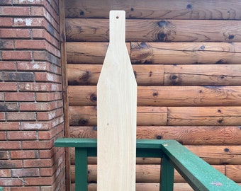 Remo griego de 5 pies de altura.... Mango cuadrado con agujero.