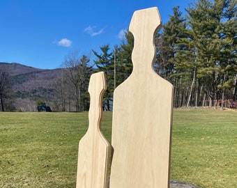 Remo griego de 5 y 6 pies de alto....(dos remos) Mango tradicional grande y pequeño