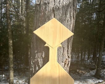 Paleta griega de 1,52 m de alto con asa para birrete de graduación, regalo enorme para fraternidad y hermandad, tamaño natural