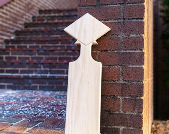 Gorro de graduación con paleta griega