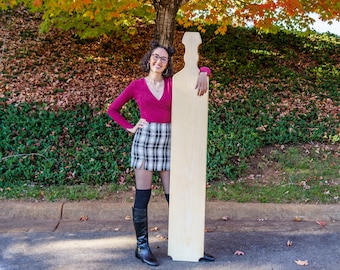 Remo griego de 1,8 metros de altura... Mango tradicional