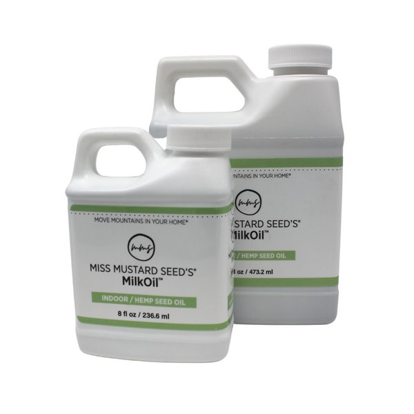 CLEARANCE MilkOil™ Indoor/ Hemp Seed Oil - Miss Mustard Seed's Milk Paint *Free Gift!*