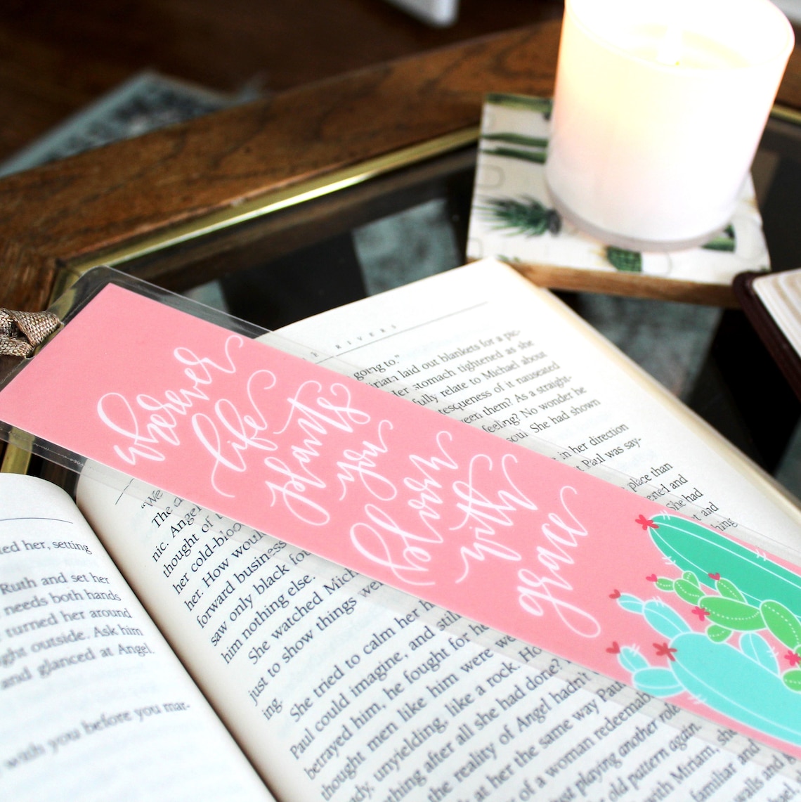 Laminated Bookmarks Etsy