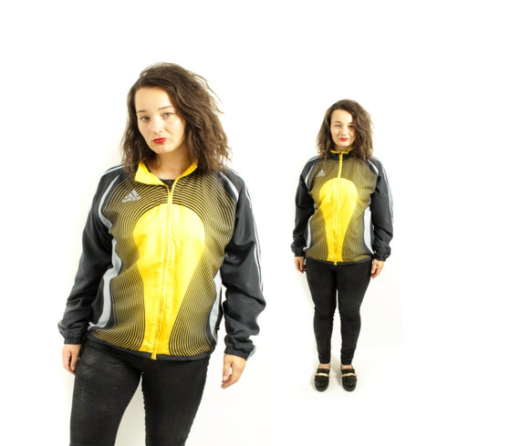 yellow adidas jacket mens