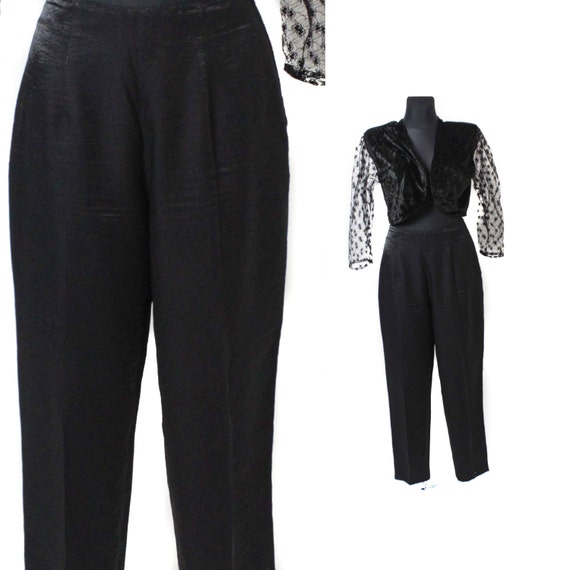 high waisted sparkly pants