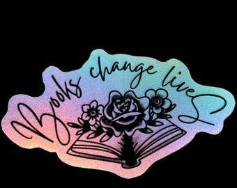 Books Change Lives Sticker