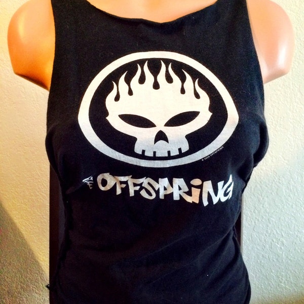 The Offspring Shredded and Distressed Tank Top Womens Size Small/Medium