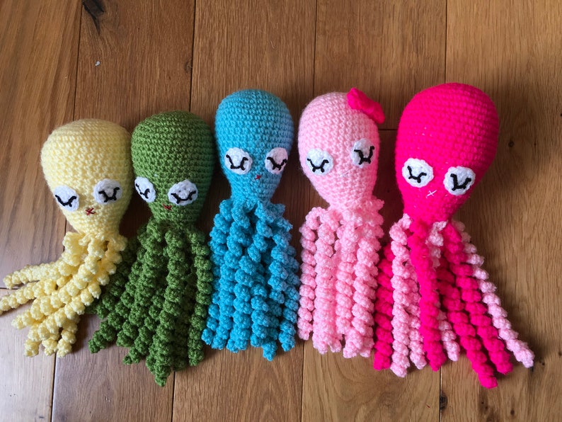 preemie baby gift octopus toy octopus jellyfish toy for preemie knit toys octopus for premature babies Baby octopus for preemie