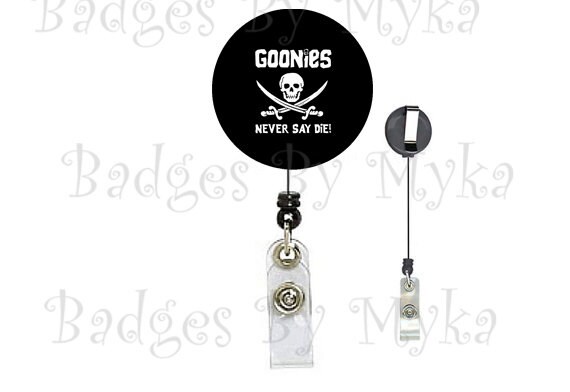 Retractable ID Badge Holder - Goonies
