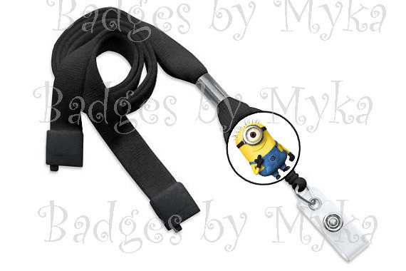 Retractable ID Badge Lanyard- Despicable Me