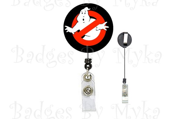 Retractable ID Badge Holder - Ghostbusters