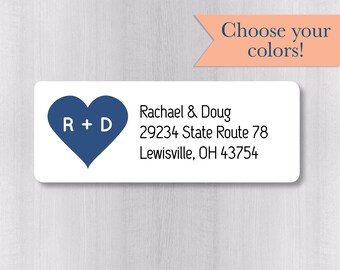wedding invitation return address label autumn invitation etsy