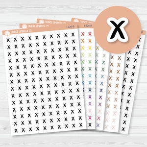 X / Cancelled Icon Planner Stickers | I-226