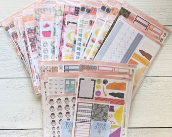 Mis-Fit Grab Bag, Deviant Planner Stickers [Orders of more than 1 pack may receive duplicates]