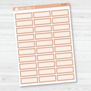CLEARANCE | Basic Quarter Box Label Planner Stickers | Erin Condren ...
