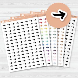 Arrow Icon Planner Stickers | Migrate Task Arrows | I-210