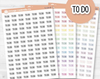To Do Planner Stickers | F8 | S-154