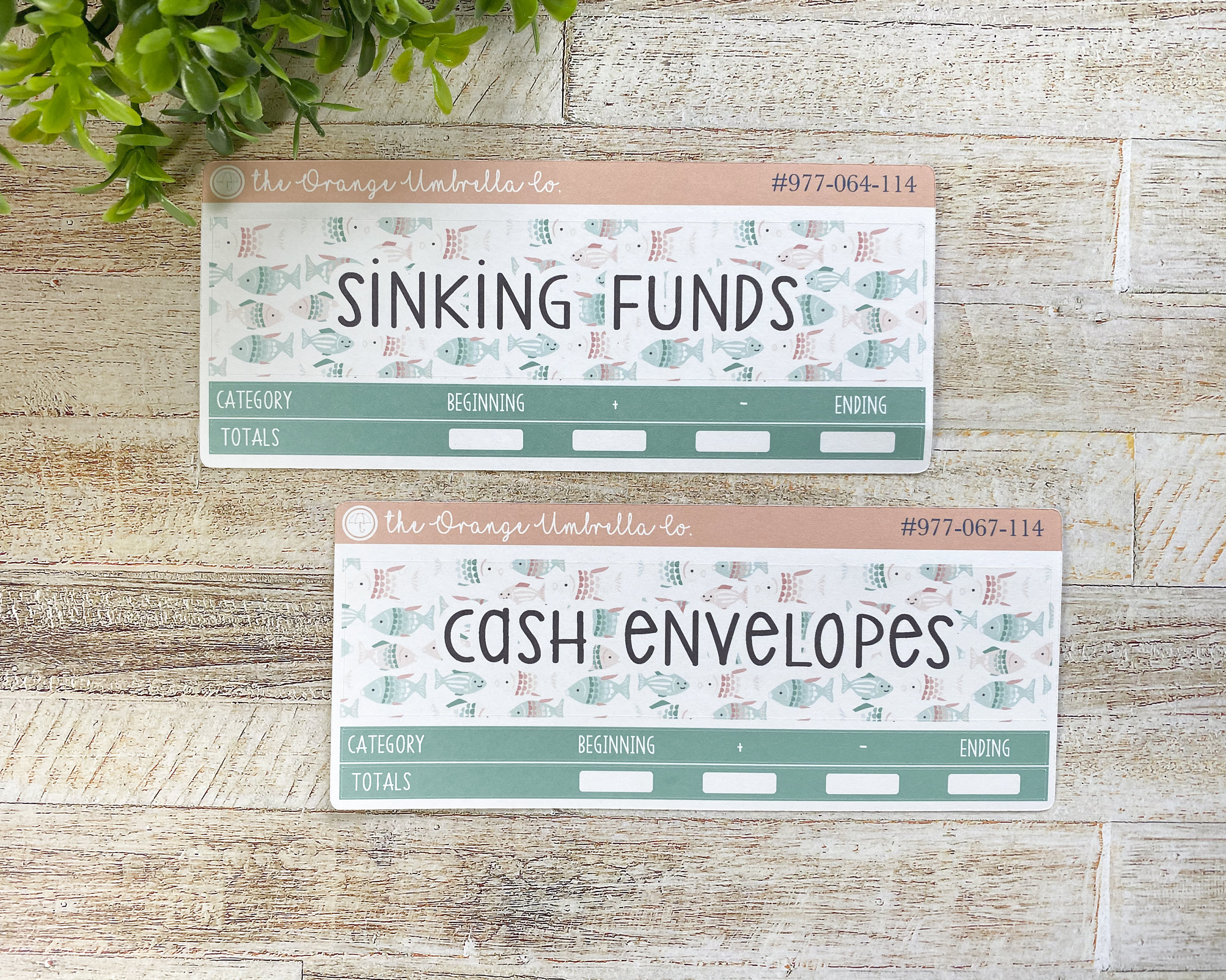 Underwater Budget Planner Stickers Summer Budget Kit EC Etsy