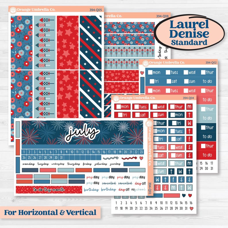 CLEARANCE | Independence Day | 4th of July Kit | Laurel Denise Large ...