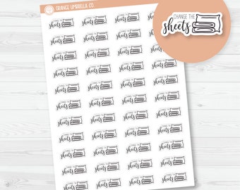 Change The Sheets Icon Script Planner Stickers | F2 |  E-123