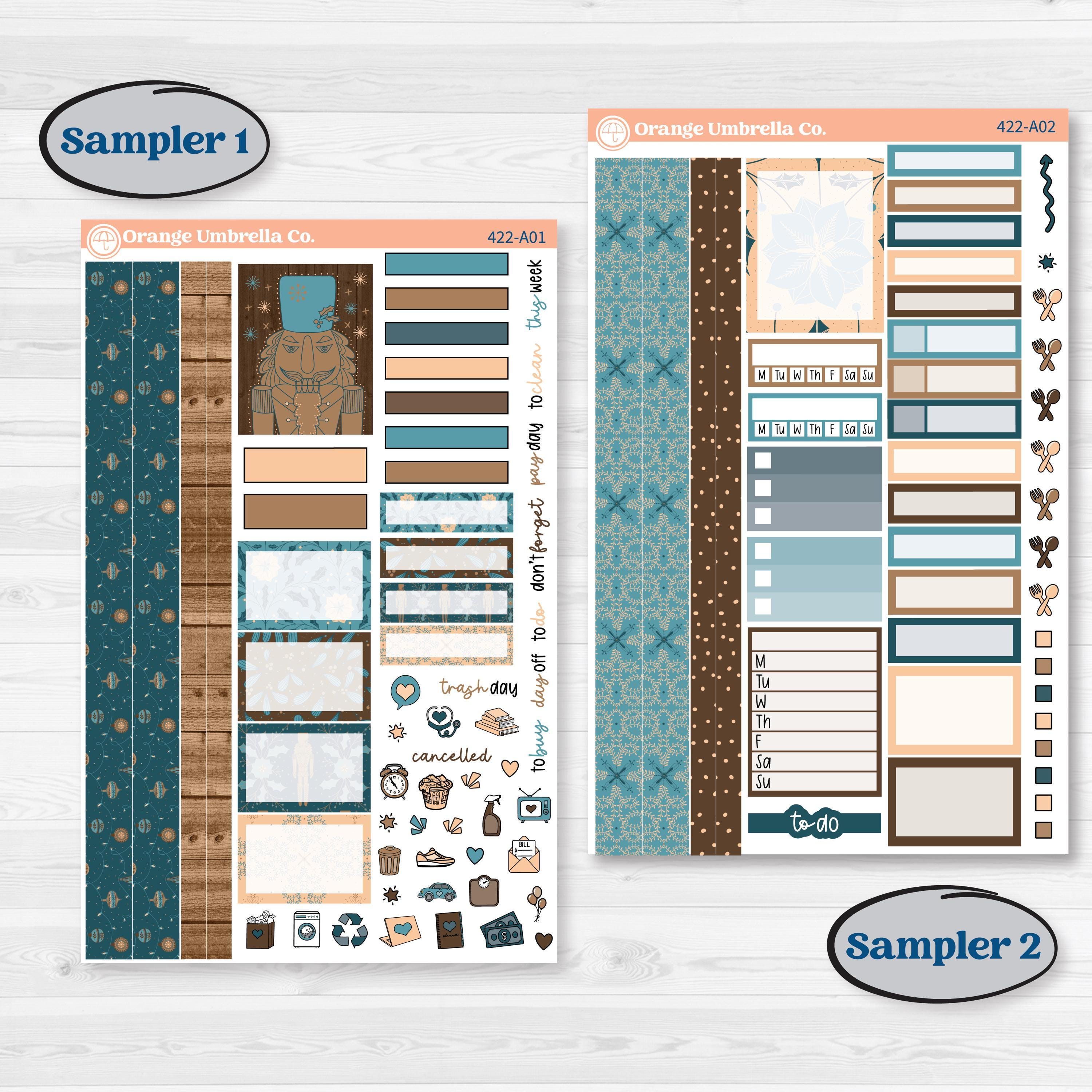 Whimsical Winter Kit | Weekly Sticker Kit for Vertical Planners Like ...