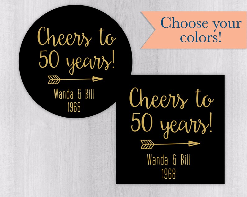 Vow Renewal Wedding Stickers We Still Do Labels Vow Renewal Stickers #386-1-SS Anniversary Favor Stickers