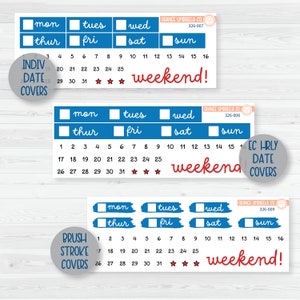 Underwater Ocean Kit Weekly Planner Kit Stickers Go Fish 326-001 image 5