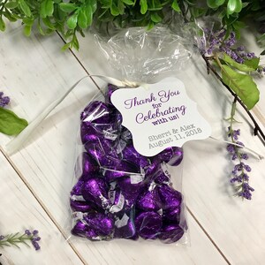 Thank You For Celebrating with Us Favor Tags, Custom Wedding Favor Tags, Wedding Hang Tags  (FS-070)