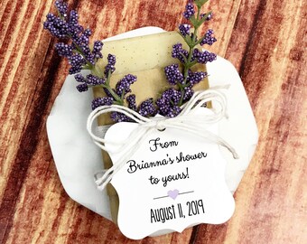 Bridal Shower Tags, Baby Shower Favor Tags, From My Shower To Yours Favor Tags, Bridal Shower Hang Tags  (FS-067)