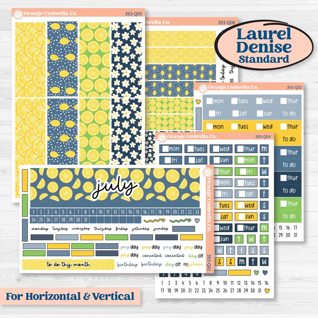 CLEARANCE | Summer Lemon Kit | Laurel Denise Standard Large Nancy ...