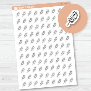 Duster Icon Planner Stickers, Icon Chore Labels, Cleaning Icon Stickers (I-335-B)
