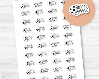 Soccer Game Icon Script Planner Stickers | FC12 | E-160