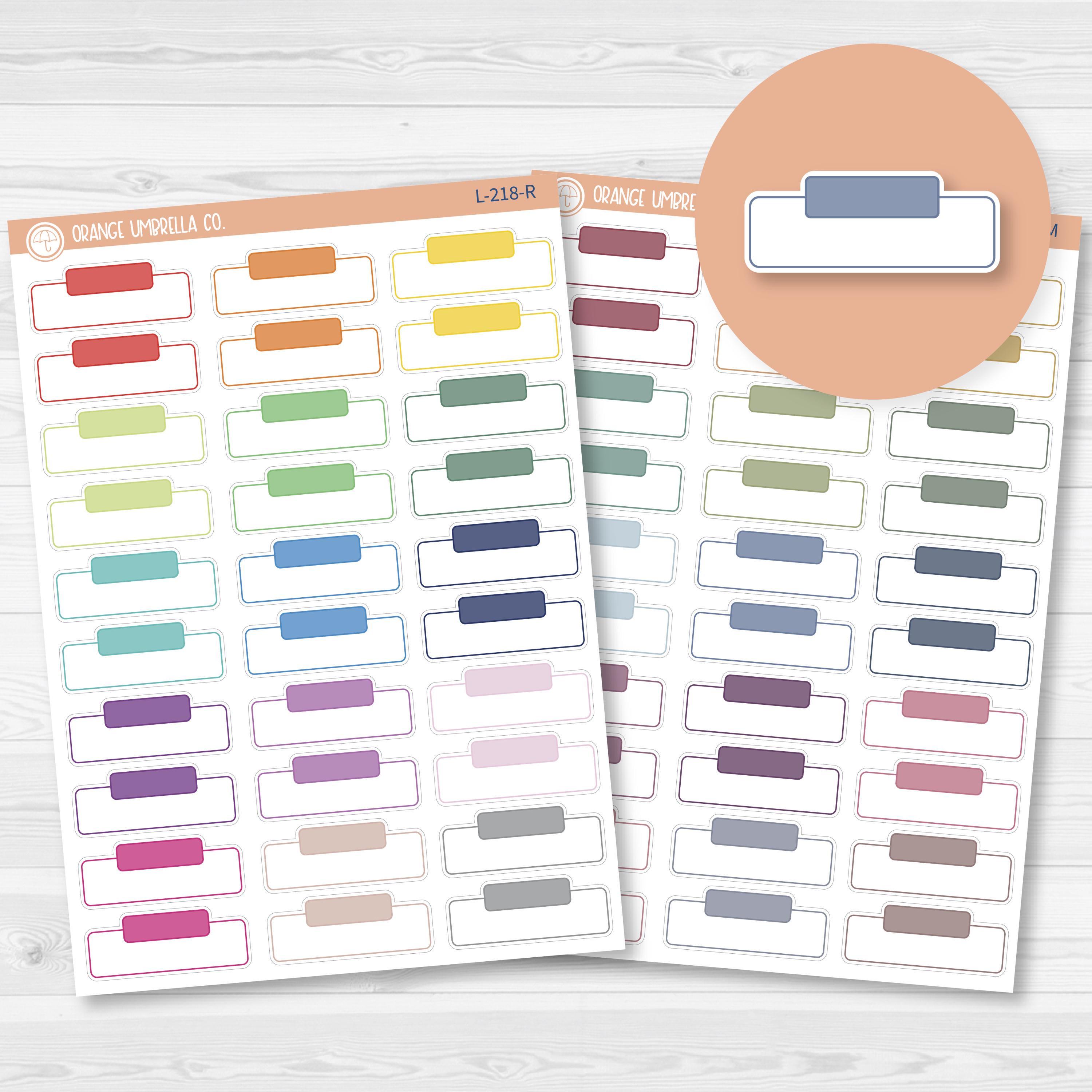 Appointment Labels With Time Slot Planner Stickers | L-218 - Etsy
