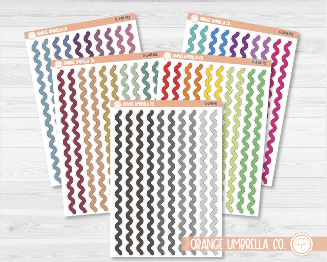 Ric Rak Washi Strips Planner Stickers C-245 - Etsy