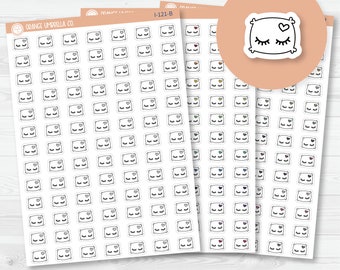 Nap Time Pillow Icon Planner Stickers | I-121