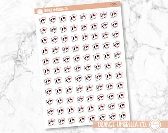 Card Game Night Icon Planner Stickers | I-301