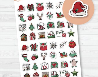 Christmas Icon Planner Stickers | I-128