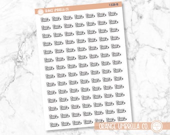 Dishes Icon Planner Stickers, Icon Chore Labels, Cleaning Icon Stickers (I-328-B)