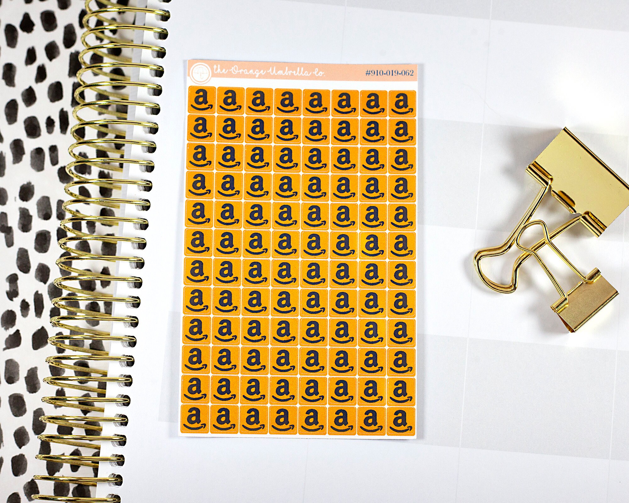 Amazon Icon Planner Stickers Amazon Package Tracking Planner Etsy