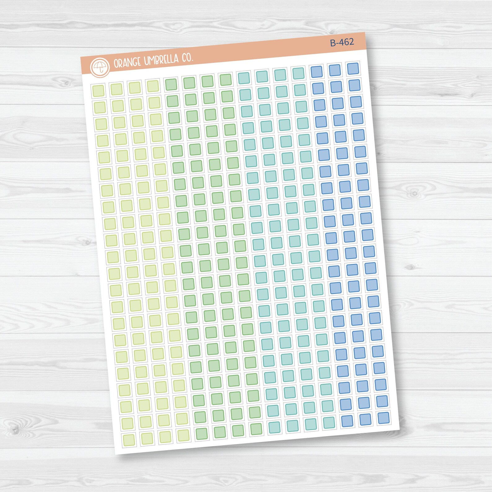 Single Individual Checkbox Planner Stickers, Square Check Box Labels ...