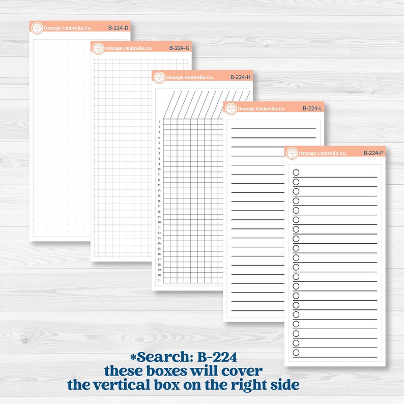 Autumn Reading Kit | 7x9 Erin Condren Life Planner Monthly Dashboard ...