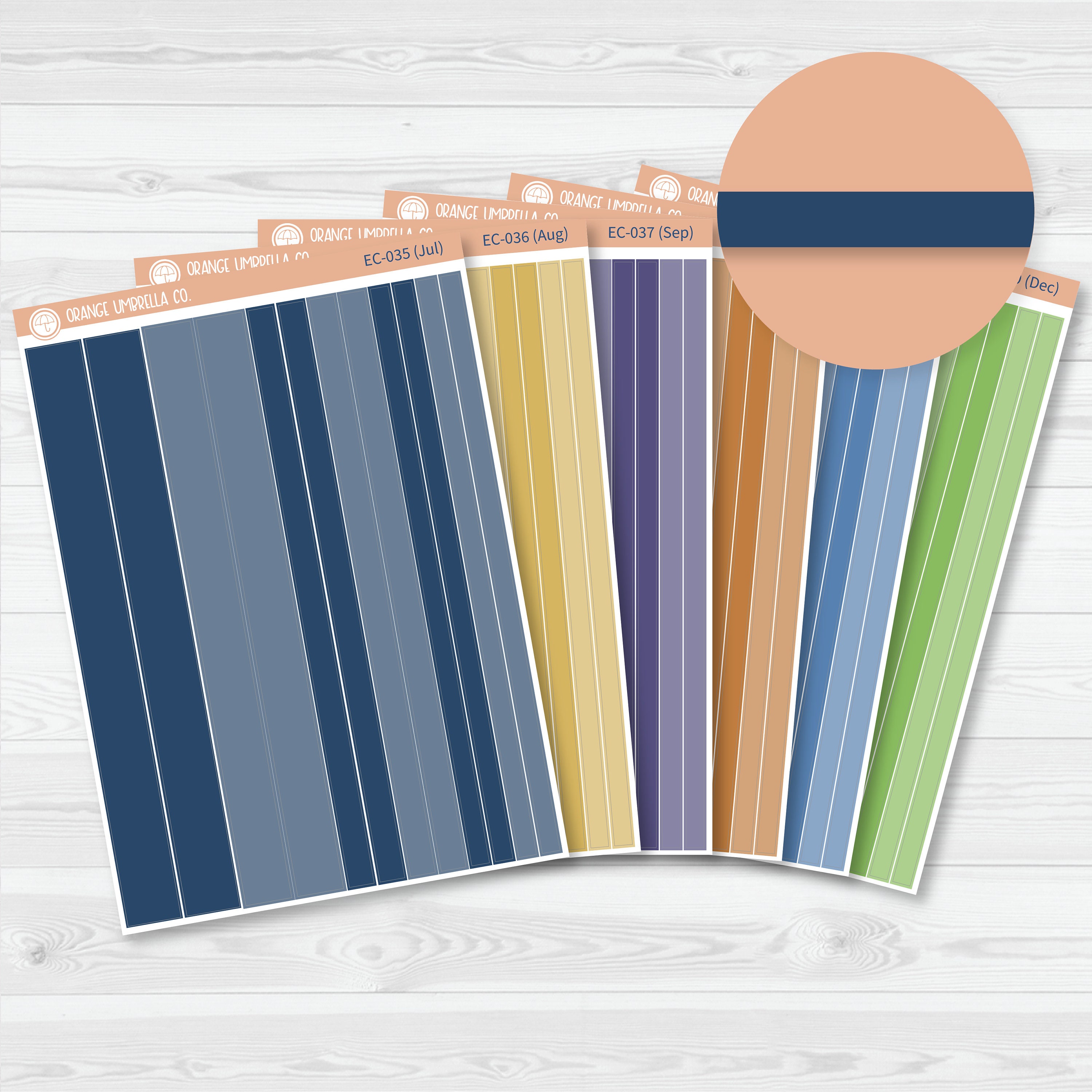 CLEARANCE | Erin Condren Colored Washi Planner Stickers | Erin Condren ...