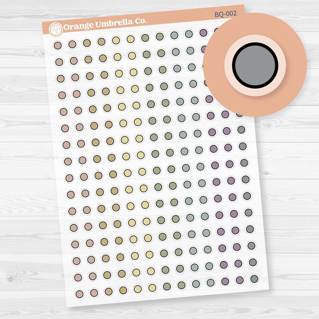 CLEARANCE | Tiny Kit Circles Planner Stickers From Kits | Erin Condren ...