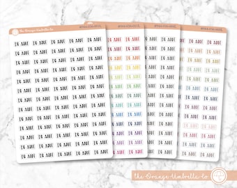 Dr Appt Script Planner Stickers and Labels | F1 | / 944-056-001L-WH