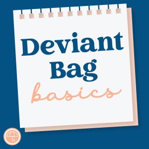 Basics Mis-Fit Grab Bag, Deviant Planner Stickers [Orders of more than 1 pack may receive duplicates]
